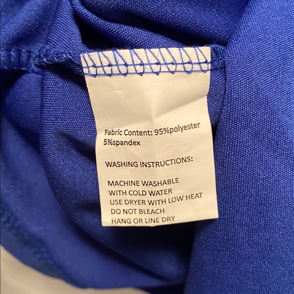 Blue Women's 2 Piece Suit Set…size L - Picture 4 of 4